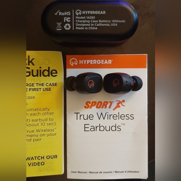 HyperGear Sport True Wireless Bluetooth Earbuds with Noise-Cancelling Microphone - Picture 11 of 11